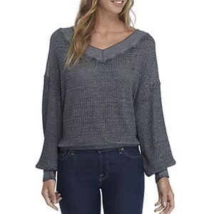 Free People (we the free) South Side Thermalc gray, size M